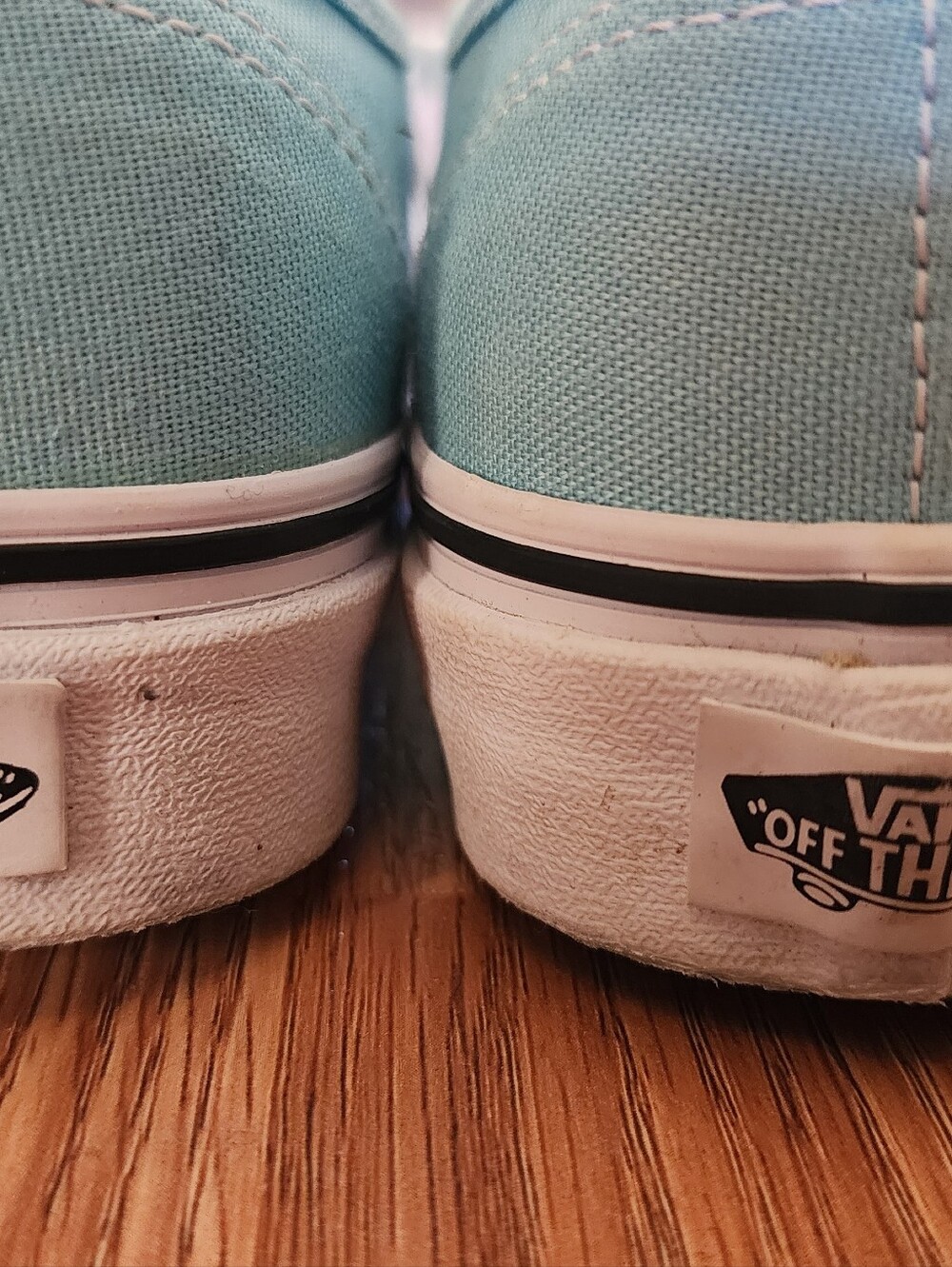 Vans Low Top Sneakers in Turquoise - Picture 4 of 8